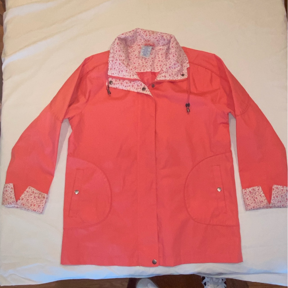 Vintage Pink Raincoat